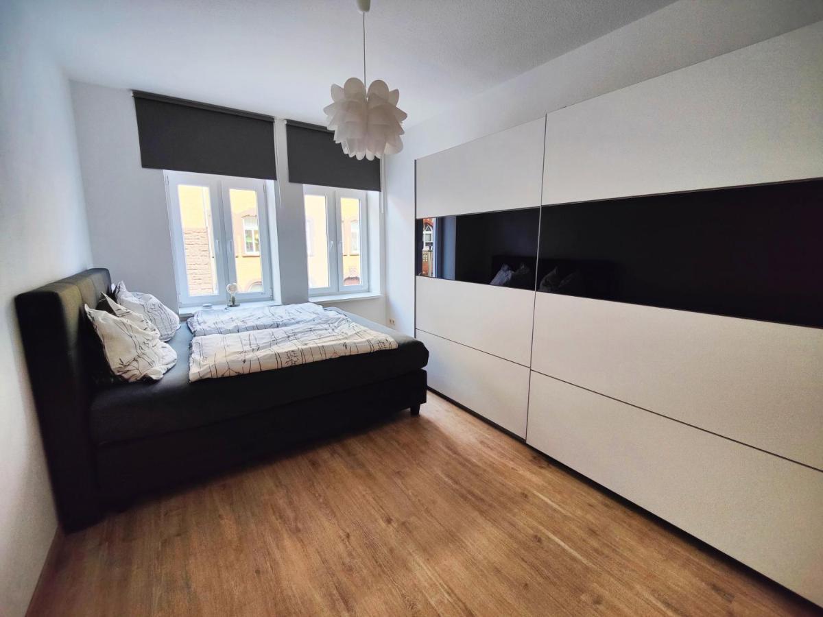 Neu Sanierte Wohnung Mit Balkon Und Stellplatz Erfurt Exterior photo